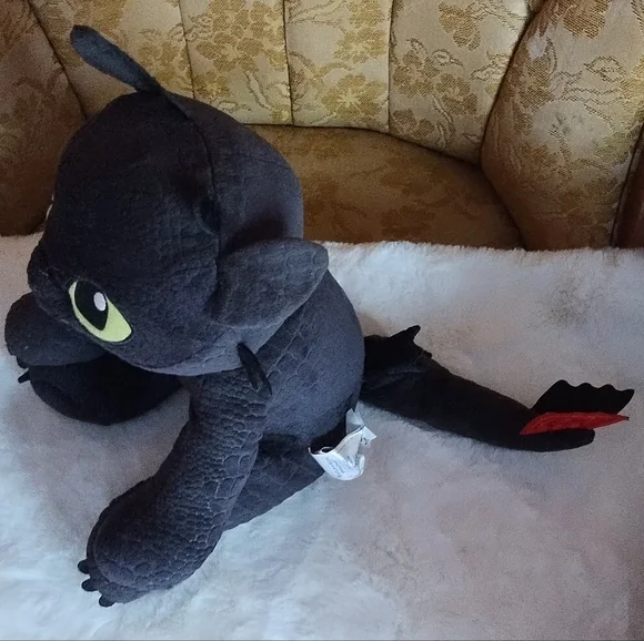 Build A Bear How to Train your Dragon Toothless 2015 Plush DreamWorks - Picture 5 of 8
